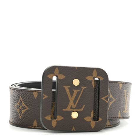 louis vuitton monogram black belt|louis vuitton monogram belt outfit.